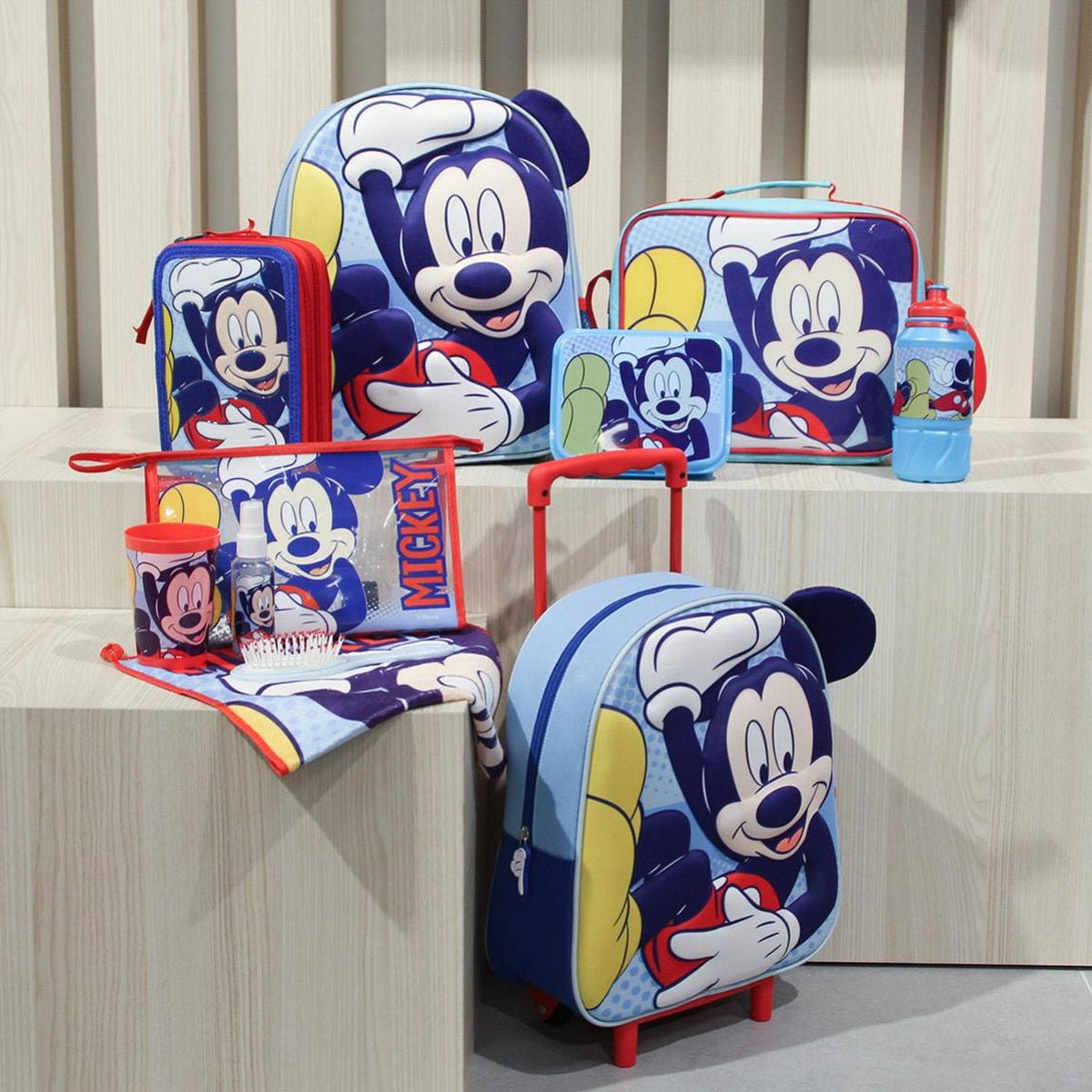 MOCHILA INFANTIL TROLLEY  MICKEY