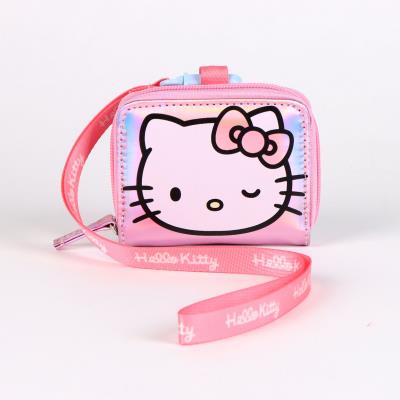MONEDERO IRIDISCENTE HELLO KITTY KUROMI - ILUSION SHOP