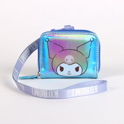 MONEDERO IRIDISCENTE HELLO KITTY KUROMI - ILUSION SHOP