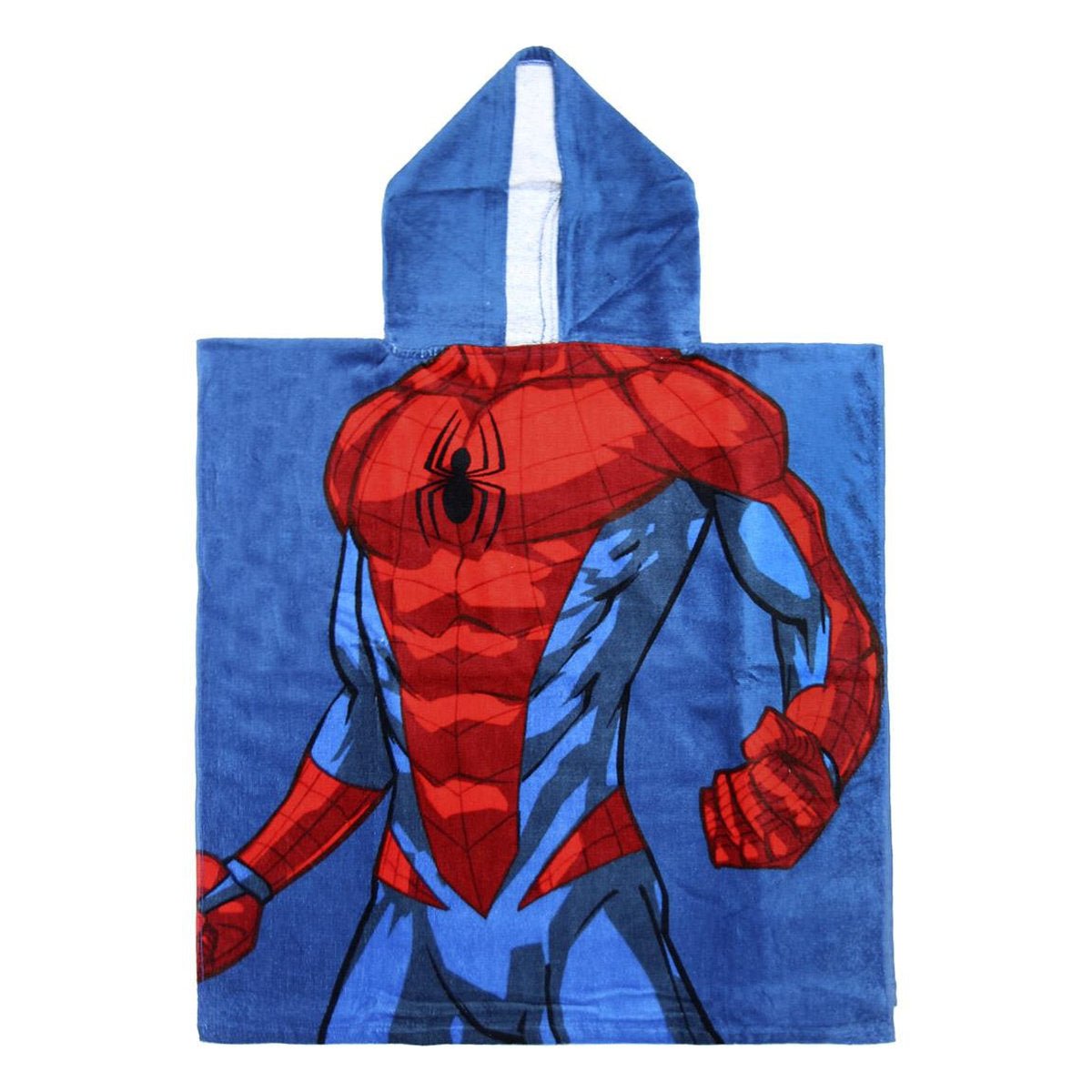 PACK 2 PONCHO SPIDERMAN MAR 100% ALGODON - ILUSION SHOP