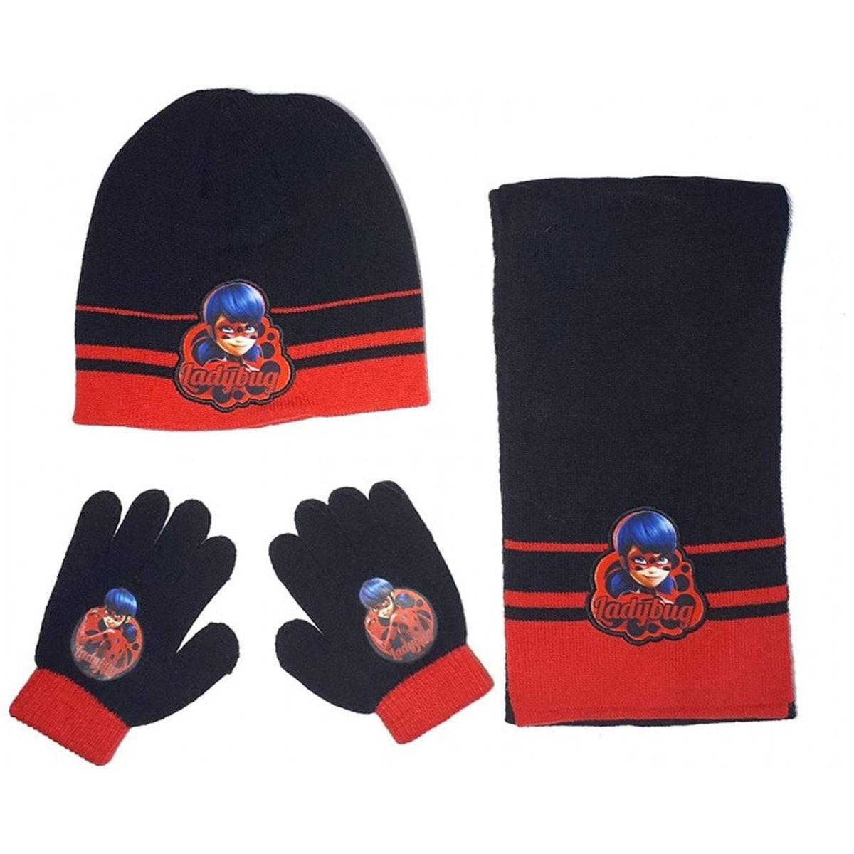 PACK 3 CONJUNTOS INVIERNO 3 PIEZAS ALGODON LADYBUG - ILUSION SHOP