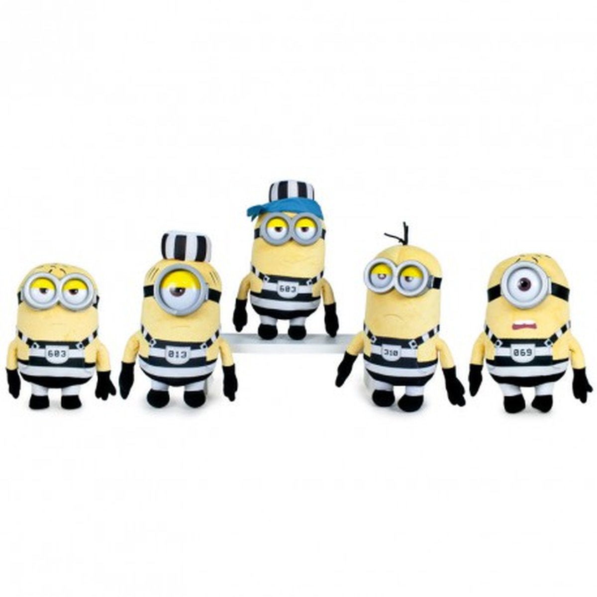 PACK 5 PELUCHES PREMIUM MINIONS NEW MOVIE - ILUSION SHOP