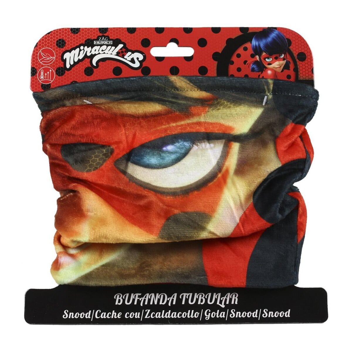 PAÑUELO POLAR MULTIUSOS PRODIGIOSA LADYBUG - ILUSION SHOP