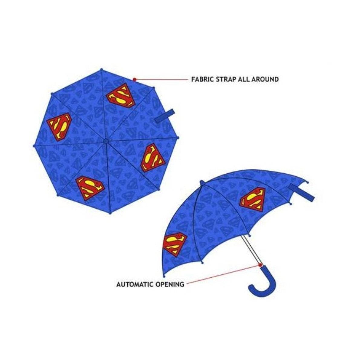 PARAGUAS AUTOMATICO SUPERMAN - ILUSION SHOP