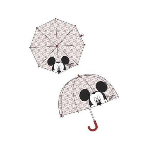 PARAGUAS AUTOMATICO TRANSPARENTE MICKEY - ILUSION SHOP