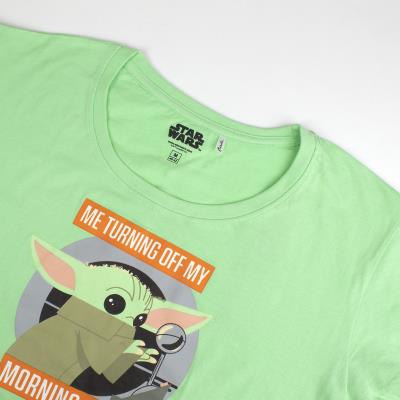 PIJAMA CORTO SINGLE JERSEY PUNTO THE MANDALORIAN - ILUSION SHOP