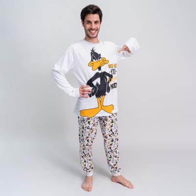 PIJAMA LARGO SINGLE JERSEY LOONEY TUNES - ILUSION SHOP
