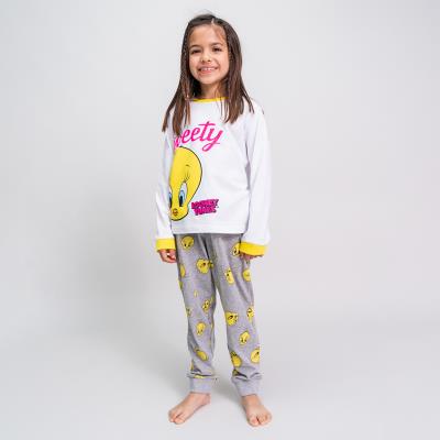 PIJAMA LARGO SINGLE JERSEY LOONEY TUNES PIOLIN - ILUSION SHOP