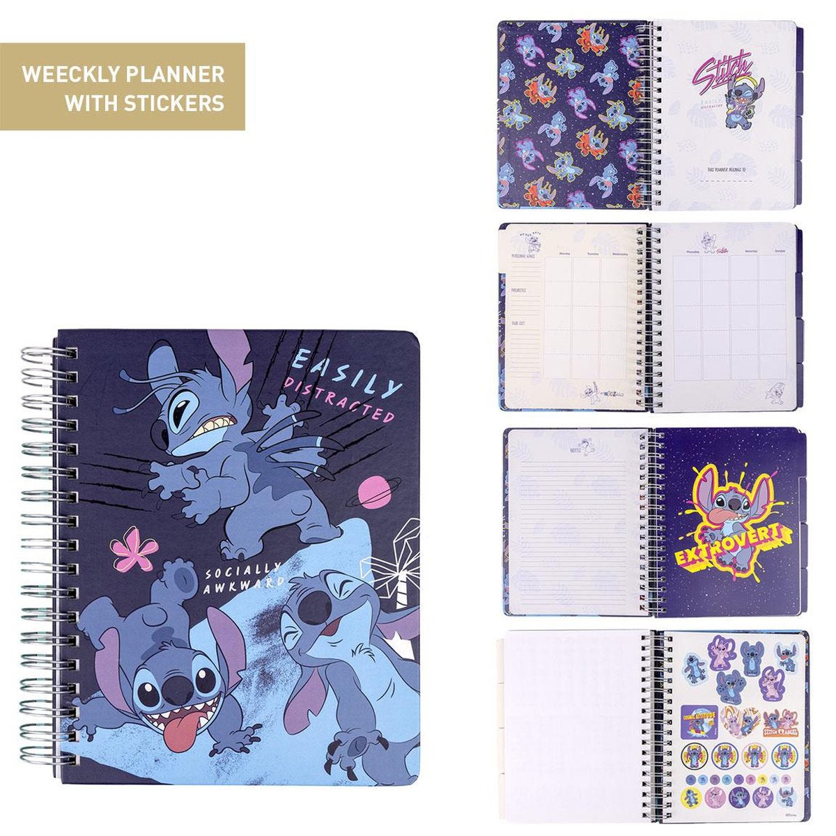 PLANIFICADOR SEMANAL STITCH - ILUSION SHOP