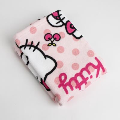 PONCHO MICROFIBRA HELLO KITTY - ILUSION SHOP