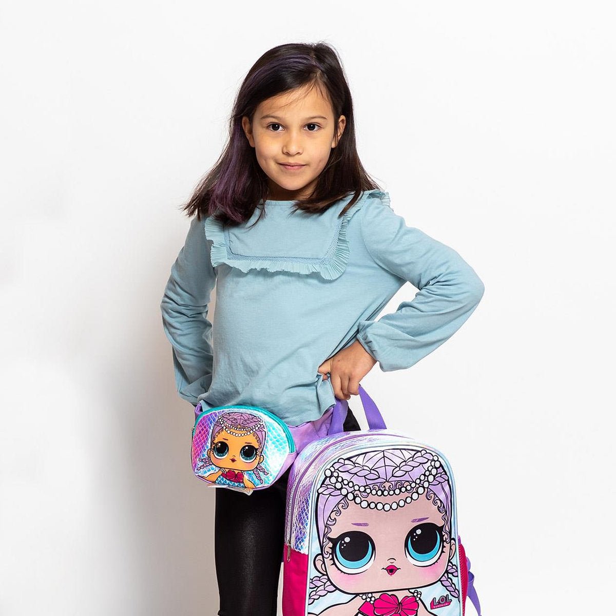 RIÑONERA LOL SURPRISE SIRENA BRILLO - ILUSION SHOP