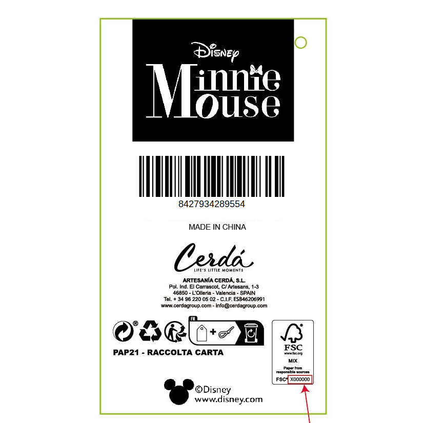 RIÑONERA MINNIE DISNEY MODA POMPOM - ILUSION SHOP