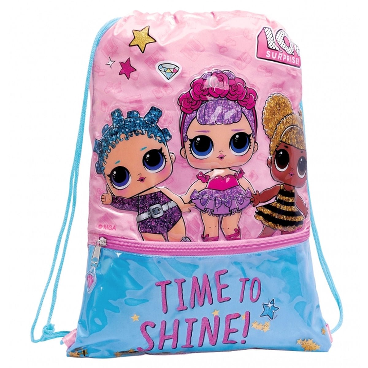 SACO CON CREMALLERA LOL TIME TO SHINE - ILUSION SHOP