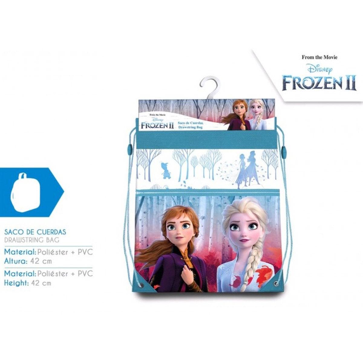SACO MOCHILACON CREMALLERA FROZEN 2 DISNEY - ILUSION SHOP