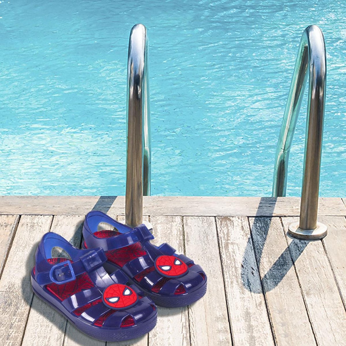 SANDALIAS CANGREGERAS PVC SPIDERMAN - ILUSION SHOP