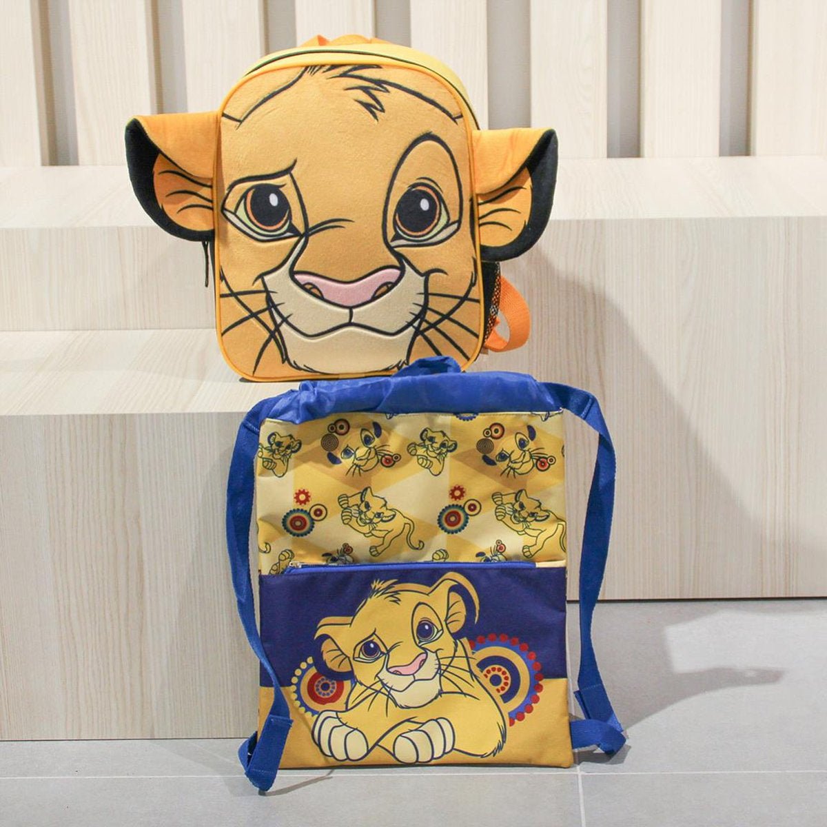 SAQUITO ESCOLAR LION KING - ILUSION SHOP