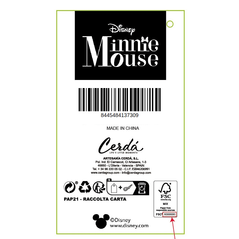 SAQUITO MINNIE - ILUSION SHOP