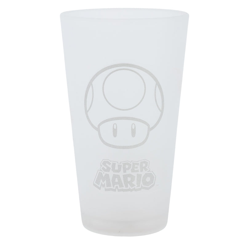 SET 2 VASOS CRISTAL 490 ML SUPER MARIO