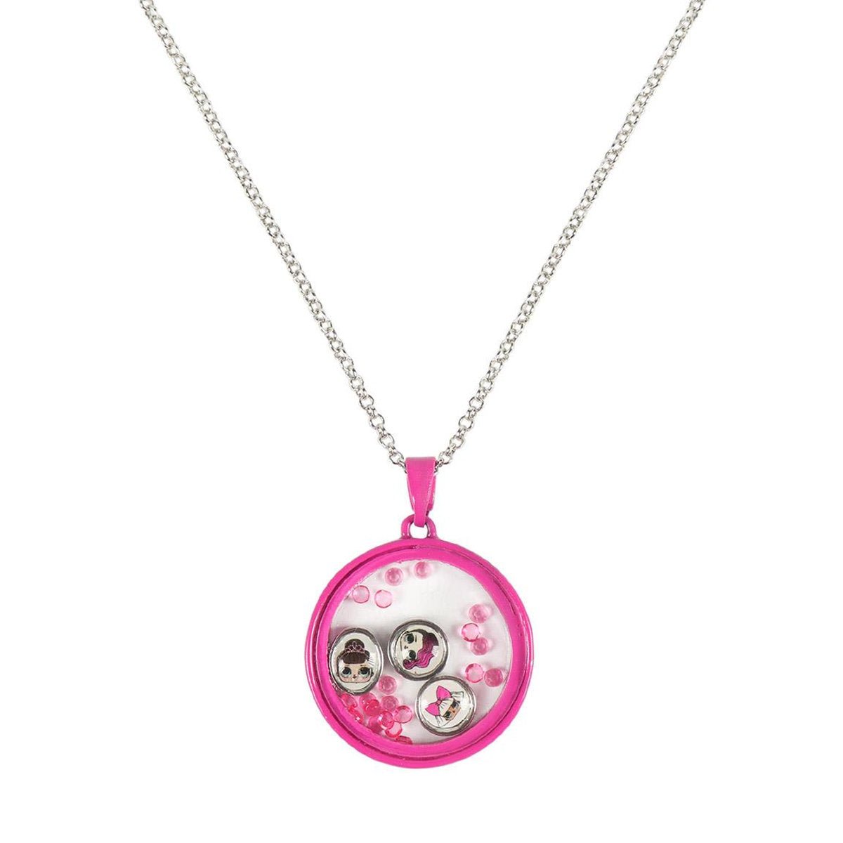 SET COLLAR CON COLGANTE CON CHARMS LOL SURPRISE - ILUSION SHOP