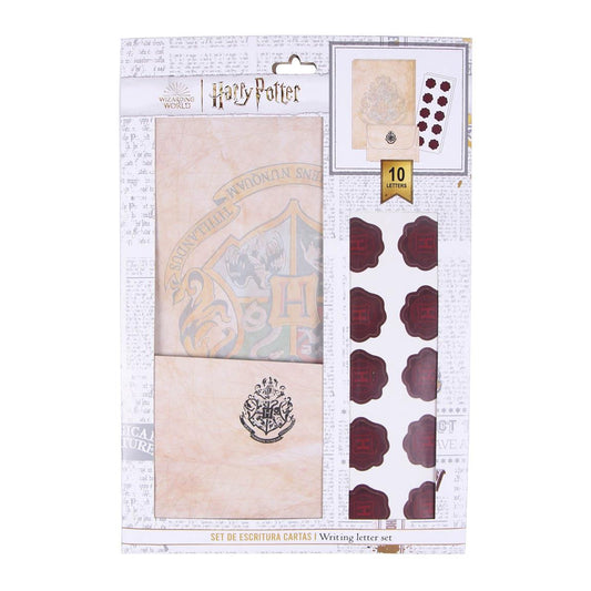 SET DE PAPELERIA CARTAS HARRY POTTER