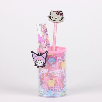 SET DE PAPELERÍA PORTALÁPICES HELLO KITTY - ILUSION SHOP