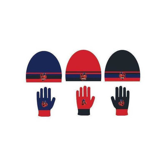 SET GORRO Y GUANTES SURTIDO LADYBUG 100% COTTON - ILUSION SHOP