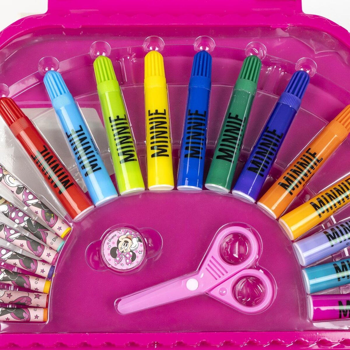 SET PAPELERIA COLOREABLE 50 PIEZAS MINNIE - ILUSION SHOP