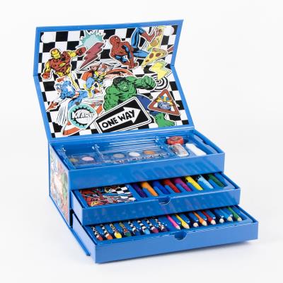 SET PAPELERÍA COLOREABLE MALETÍN AVENGERS - ILUSION SHOP