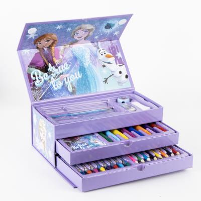 SET PAPELERÍA COLOREABLE MALETÍN FROZEN - ILUSION SHOP