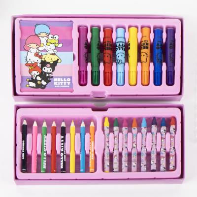 SET PAPELERÍA COLOREABLE MALETÍN HELLO KITTY - ILUSION SHOP