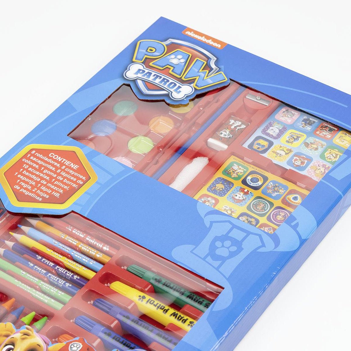 SET PAPELERIA COLOREABLE PAW PATROL