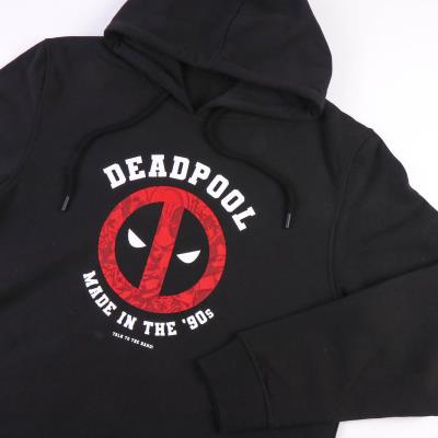 SUDADERA CON CAPUCHA COTTON BRUSHED DEADPOOL - ILUSION SHOP