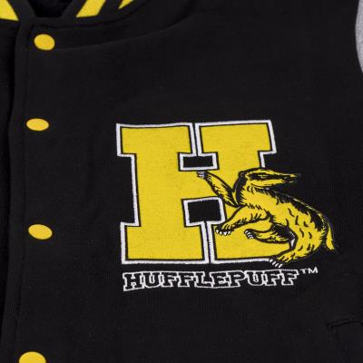SUDADERA CON CREMALLERA COTTON BRUSHED HARRY POTTER HUFFLEPUFF - ILUSION SHOP