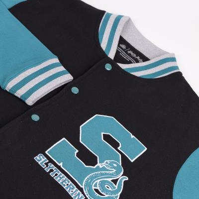 SUDADERA CON CREMALLERA COTTON BRUSHED HARRY POTTER SLYTHERIN - ILUSION SHOP