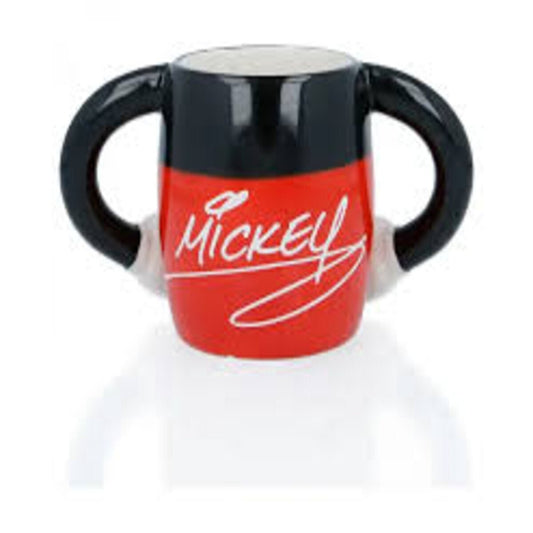 TAZA CERAMICA 3D 330 ML CUERPO MICKEY MOUSE