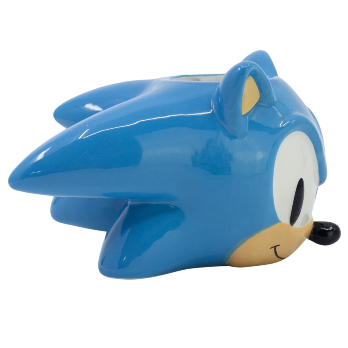 TAZA CERAMICA 3D 400 ML CABEZA DE SONIC - ILUSION SHOP