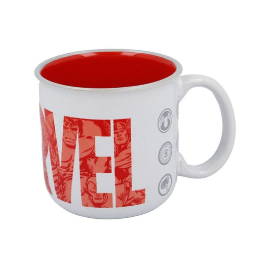 TAZA CERAMICA DESAYUNO 400 ML MARVEL