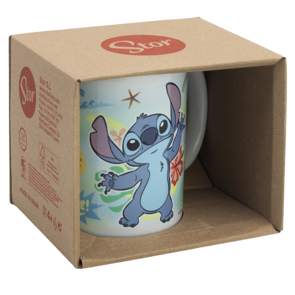 TAZA CERAMICA SB 325 ML STITCH - ILUSION SHOP