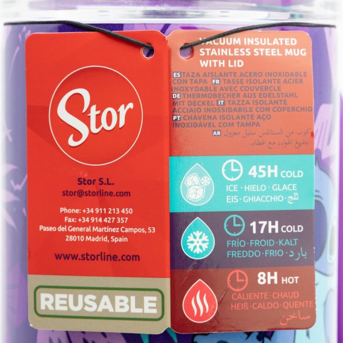 TAZA TERMO XL ACERO INOXIDABLE 940 ML - ILUSION SHOP