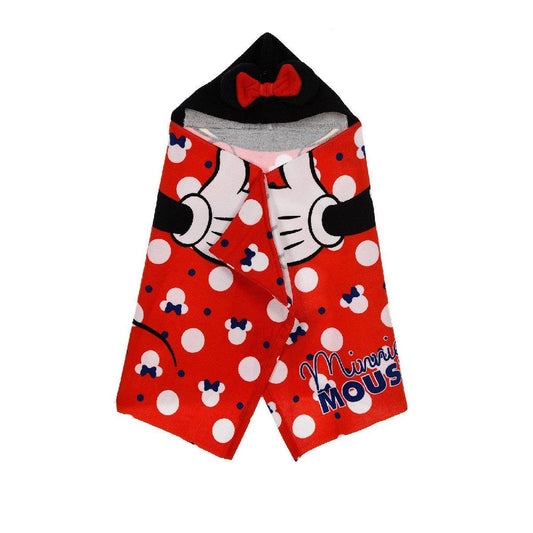 TOALLA CAPA CON CAPUCHA POLYESTER MINNIE DISNEY - ILUSION SHOP