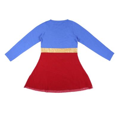 VESTIDO SINGLE JERSEY TUTU SUPERMAN - ILUSION SHOP