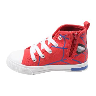 ZAPATILLA LONETA SUELA PVC CON LUCES ALTA SPIDERMAN - ILUSION SHOP