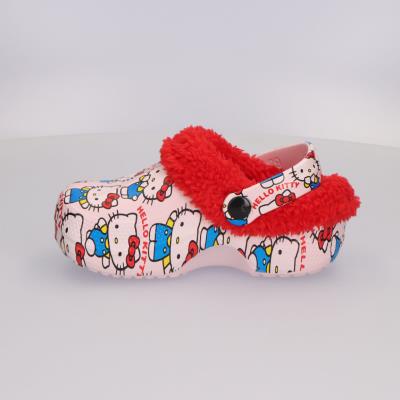 ZAPATILLAS DE CASA ZUECO BORREGUILLO HELLO KITTY - ILUSION SHOP