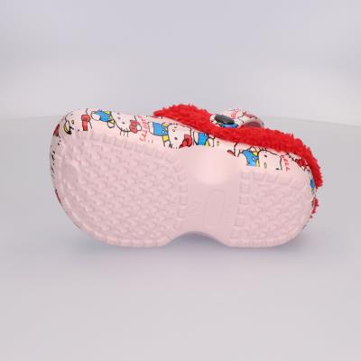 ZAPATILLAS DE CASA ZUECO BORREGUILLO HELLO KITTY - ILUSION SHOP