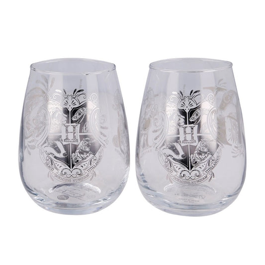 SET 2 VASOS CRISTAL 510 ML HARRY POTTER