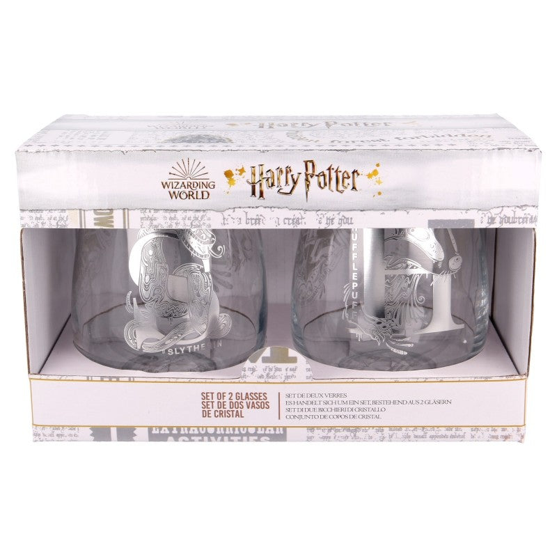 SET 2 VASOS CRISTAL 510 ML HARRY POTTER