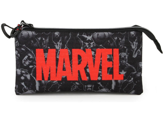 ESTUCHE PORTATODO TRIPLE HS TIMELY MARVEL