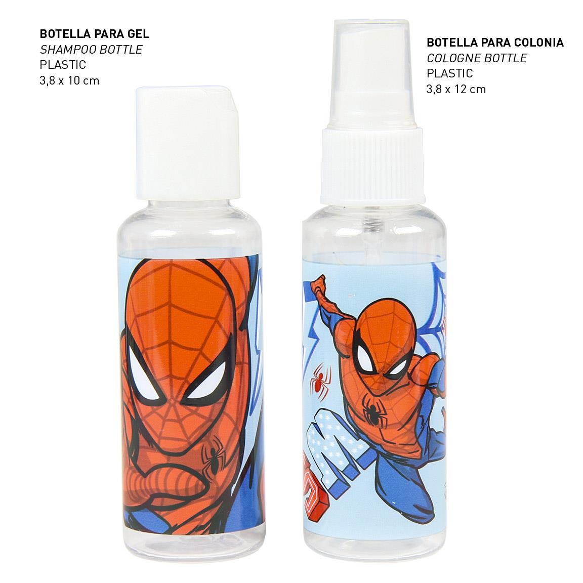 NECESER ASEO VIAJE ACCESORIOS SPIDERMAN