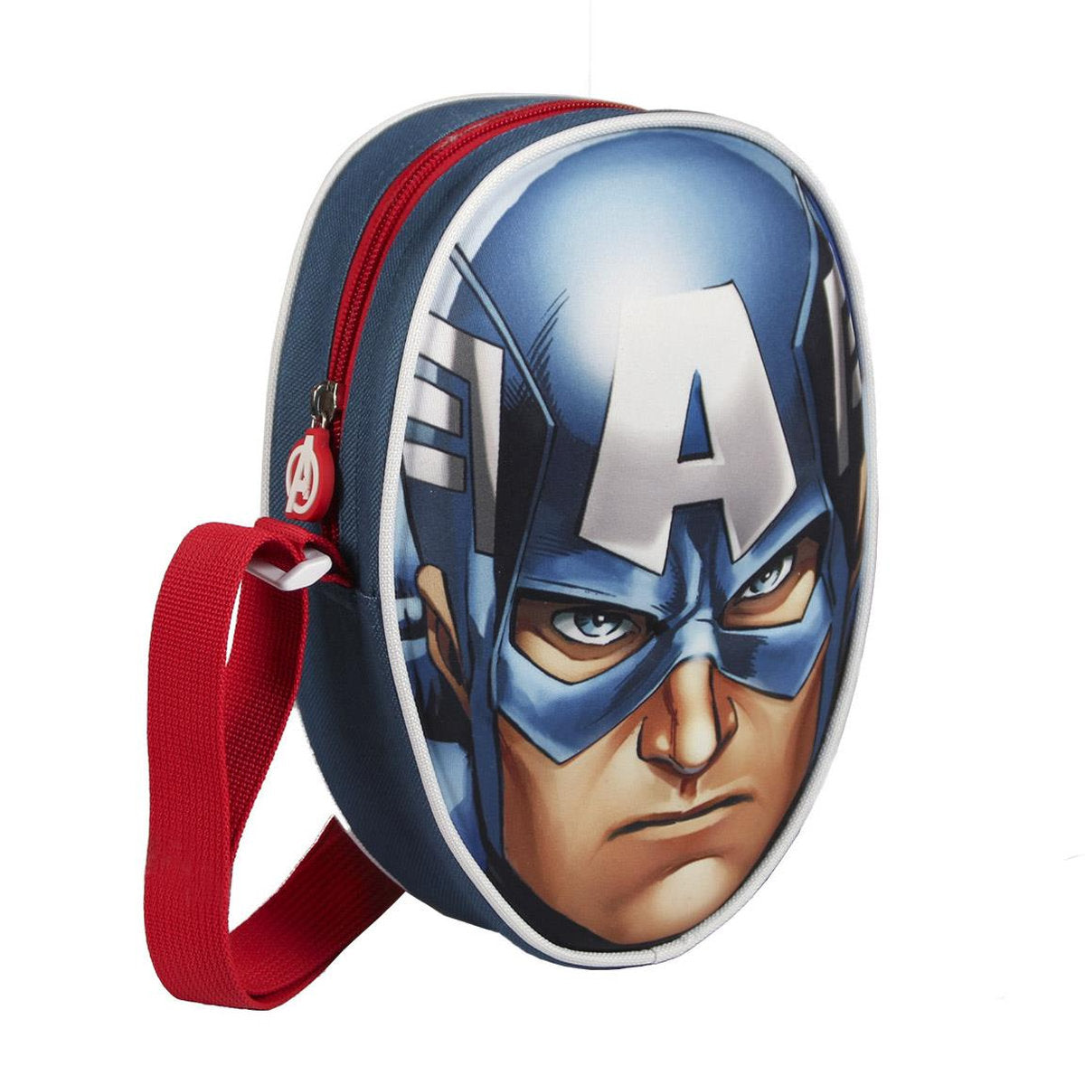 BOLSO BANDOLERA 3D AVENGERS CAPITAN AMERICA