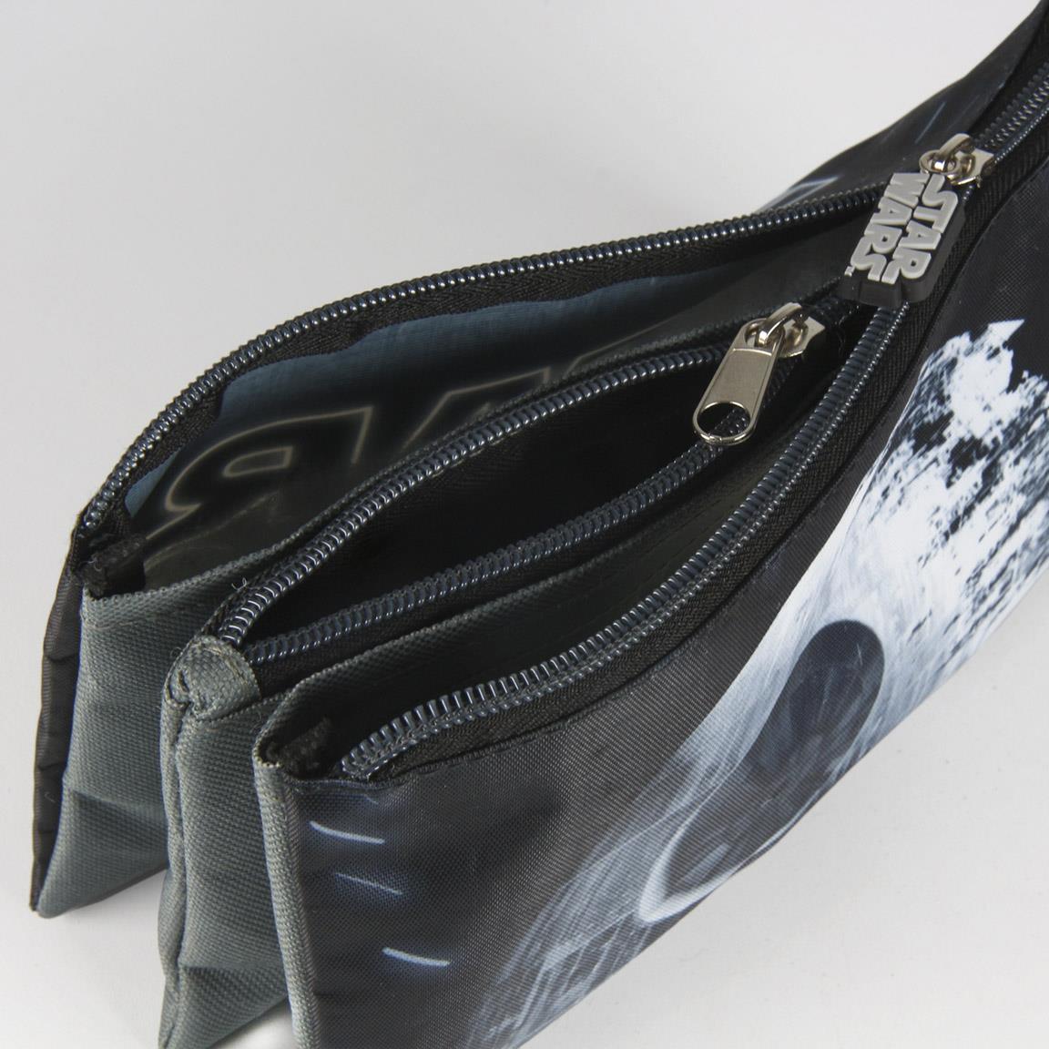 ESTUCHE PORTATODO 3 COMPARTIMENTO STAR WARS